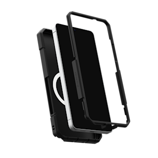 UAG Trooper Galaxy S26 Ultra Case with Holster Galaxy S26 Ultra in Black Case + Black Holster detail view