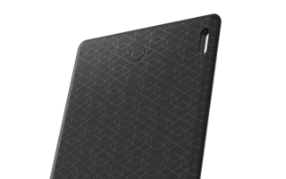 UAG Metropolis Tracker Card Tracker Card case in Black/Micro Hexagon