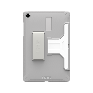 UAG Scout Healthcare Series Galaxy Tab A11+ Plus With Kickstand & Hand Strap Case Tab A11+ Plus 11" in White/Grey