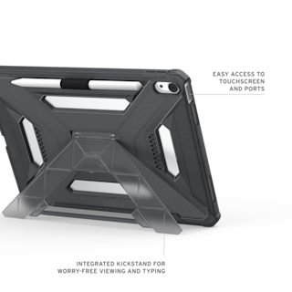 UAG Scout Plus iPad Air 11" (M2, 2024, 6th Gen) Case iPad Air 11" (M2, 6th Gen, 2024) in Ash