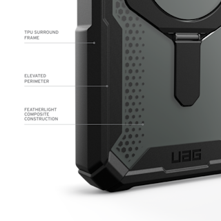 UAG Plasma XTE iPhone 15 Pro Case iPhone 15 Pro in Black/Orange