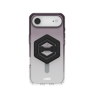 UAG iPhone Air - Plyo Case + Ring Stand Magnetic Ring Stand in Plyo Case + Magnetic Ring Stand / Black/Clear Case + Black ...