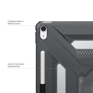 UAG Scout Plus iPad Air 13" (M3, 2025, 2nd Gen) Case iPad Air 13" (M3, 2nd Gen, 2025) in Ash