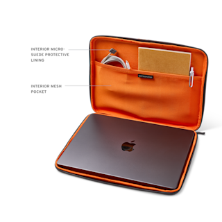 UAG Civilian Medium Sleeve - Fits 14" Laptops/Tablets Tablet & Laptop Sleeves case in Dark Grey detail view