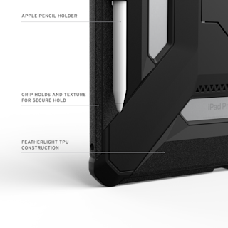 UAG Scout Plus iPad Pro 13" (M5, 2025, 8th Gen) iPad Pro 13" (M5, 8th Gen, 2025) case in Black