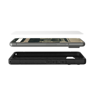 UAG Glass Screen Protector Shield Plus for Google Pixel 8 Pixel 8 case in Clear/Black