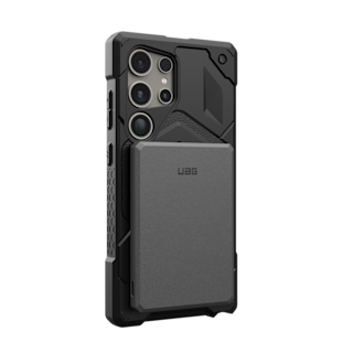 UAG SRGE Slim 5K Power Bank Portable Charger case in Black/Grey
