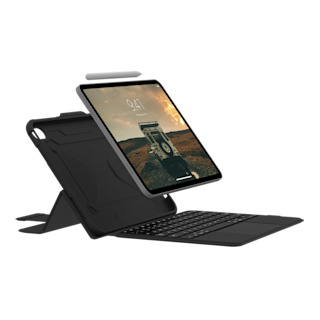 UAG Integrated Bluetooth Keyboard With Trackpad iPad 11" (A16) (11th Gen, 2025) Case iPad 11" (A16) (11th Gen, 2025) in Bl...