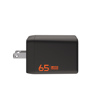 UAG SRGE (US) 65W 3 Port Wall Charger Wall Chargers case in Black