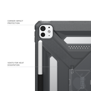UAG Scout Plus iPad Pro 11" (M4, 5th Gen, 2024) Case iPad Pro 11" (M4, 5th Gen, 2024) in Ash