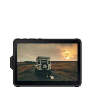 UAG Scout Tab Active5 Pro with Kickstand and Hand Strap Case Tab Active5 Pro in Black detail view