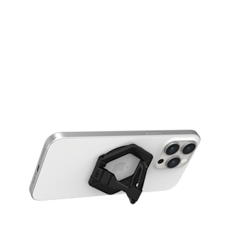 UAG iPhone Air - Plyo Case + Ring Stand Magnetic Ring Stand in Plyo Case + Magnetic Ring Stand / Black/Clear Case + Black ...