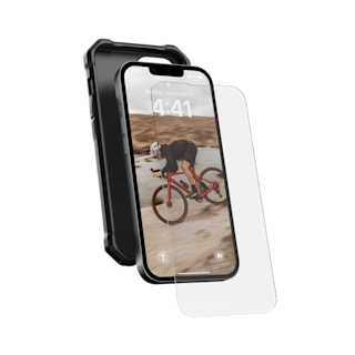 UAG Glass Screen Protector Shield for iPhone 14 iPhone 14 case in Clear detail view