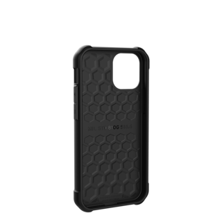 UAG Metropolis LT Series iPhone 12 Mini 5G Case iPhone 12 Mini 5G in LTHR ARMR Black