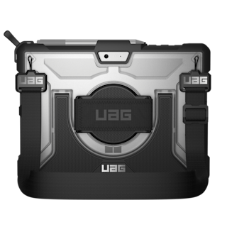 UAG Plasma Series Surface Go Case w/ Hand & Shoulder Strap Surface Go in Ice / Plasma