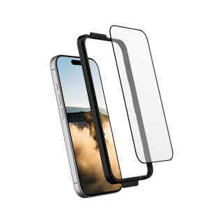 UAG Glass Screen Protector Shield Ultra for iPhone 17 Pro iPhone 17 Pro case in Clear detail view