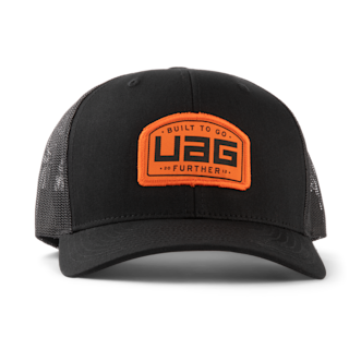 UAG BTGF Trucker Hat Apparel case in Black detail view