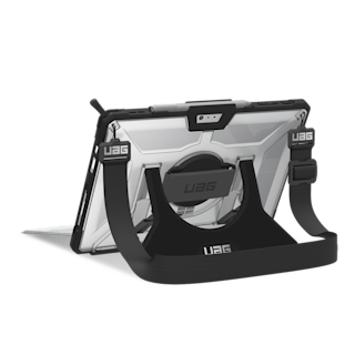 UAG Plasma Series Surface Pro 7+/7/6/5/4 Case w/ Hand & Shoulder Strap Surface Pro 7+/7/6/5/4 in Ice / Plasma