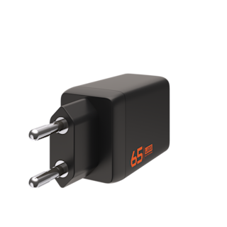 UAG SRGE (EU) 65W 3 Port Wall Charger Wall Chargers case in Black detail view