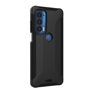 UAG Scout Series Moto Edge (2021) Case (USA & CA Only) Moto Edge (2021) in Black detail view
