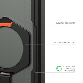 UAG Plasma XTE Galaxy S26+ Plus Case Galaxy S26+ Plus in Black/Orange