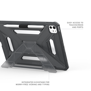 UAG Scout Plus iPad Pro 11" (M4, 5th Gen, 2024) Case iPad Pro 11" (M4, 5th Gen, 2024) in Ash
