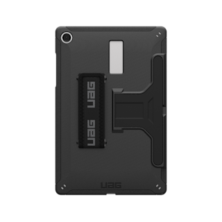 UAG Scout Galaxy Tab A11+ Plus 11" with Kickstand & Hand strap Case with Asset Tag Window Tab A11+ Plus 11" in Black