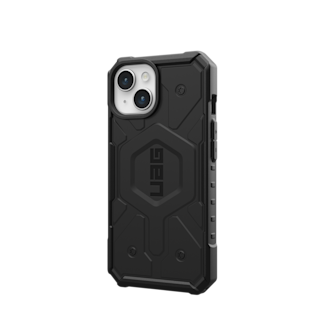 UAG Pathfinder iPhone 15 Case iPhone 15 in Black detail view