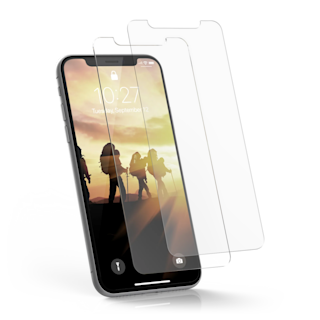 UAG 2-Pack Glass Screen Protector Shield For iPhone 12 Pro Max iPhone 12 Pro Max 5G case in Clear
