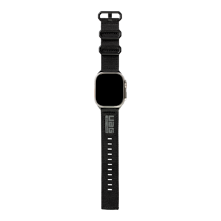 UAG Nato Eco Strap for Apple Watch Ultra 3, Ultra 2, & Ultra Apple Watch Ultra 3/Ultra 2/Ultra case in Graphite/Black