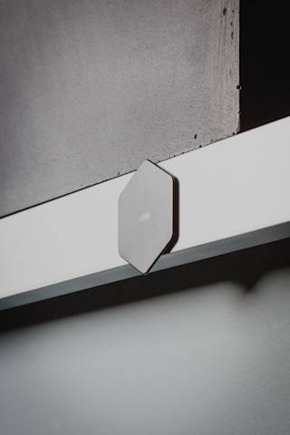 UAG Magnetic Metal Hexagon Sticker (2 Pack) Magnetic Sticker case in Black lifestyle view