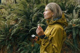 UAG Scout Case for AirPods Pro (3rd Gen, 2025) AirPods Pro (3rd Gen) in Black lifestyle view