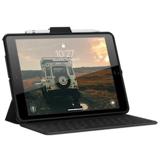 UAG Scout Series iPad 10.2" (8th Gen, 2020) with Hand Strap Case iPad 10.2" (8th Gen, 2020) in Black