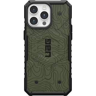 UAG Pathfinder Case With MagSafe For Apple iPhone - OD Green Topography iPhone 16 Pro Max in iPhone 16 Pro Max