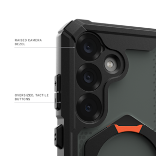 UAG Plasma XTE Galaxy S25 Case Galaxy S25 in Black/Orange