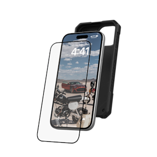 UAG Glass Screen Protector Shield Plus For iPhone 15 iPhone 15 case in Clear/Black