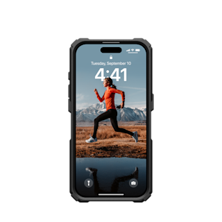UAG Plasma XTE iPhone 15 Pro Case iPhone 15 Pro in Black/Orange