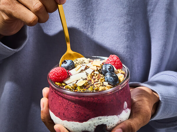 Açai and Berry Smoothie Bowl