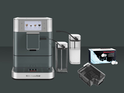 A KitchenAid® espresso bundle