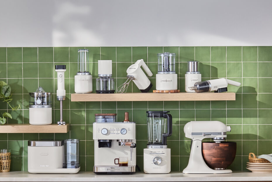 A collection of KitchenAid® countertop appliances