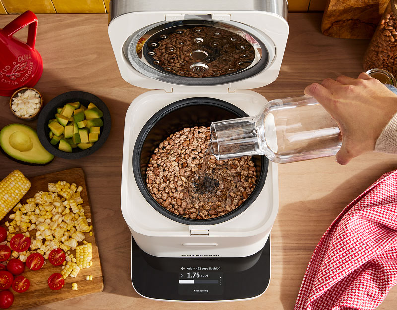A KitchenAid<sup>®</sup> Compact Grain and Rice Cooker