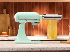 A KitchenAid® stand mixer