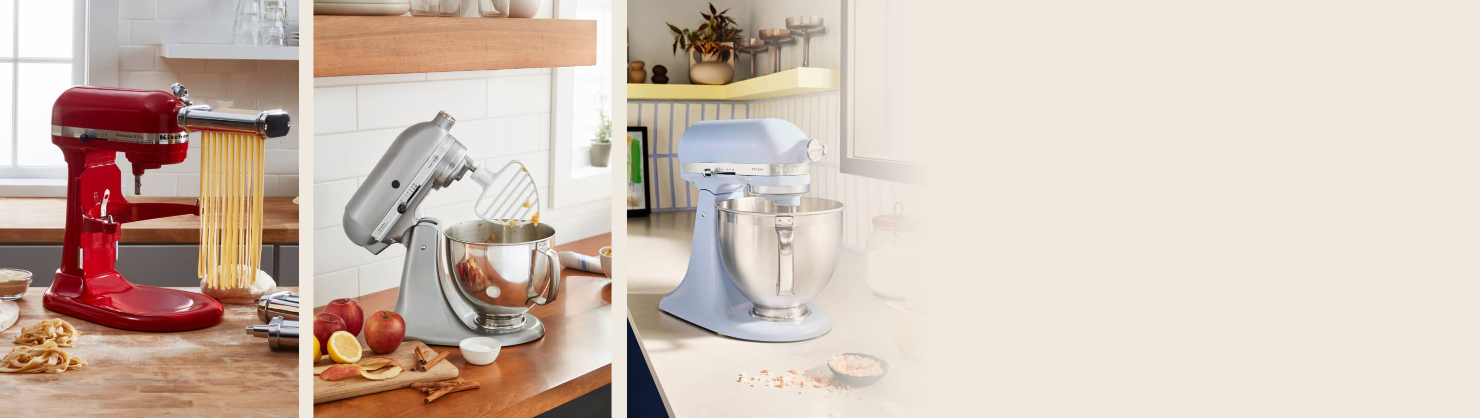 KitchenAid® stand mixers