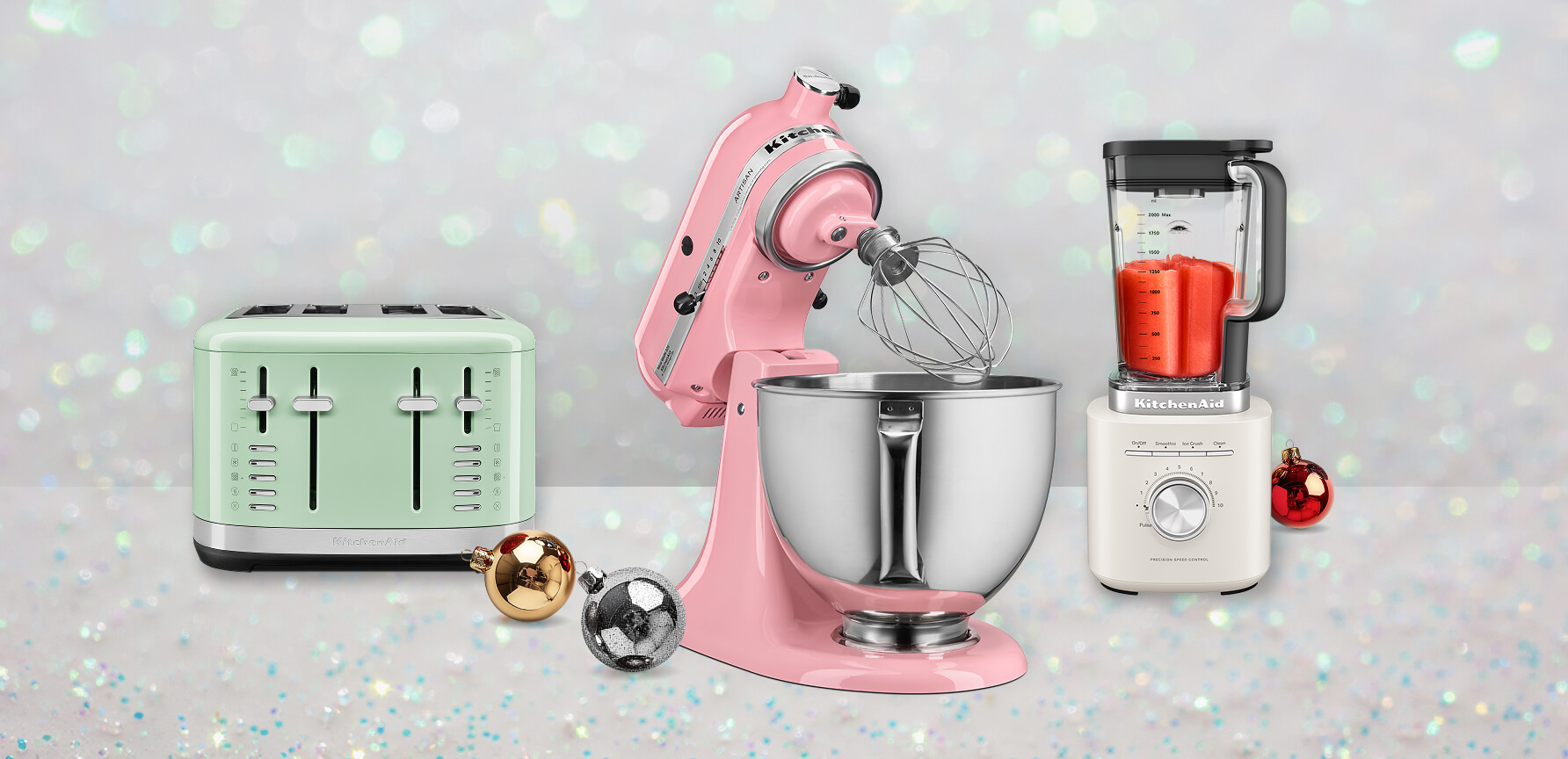 A collection of KitchenAid® countertop appliances