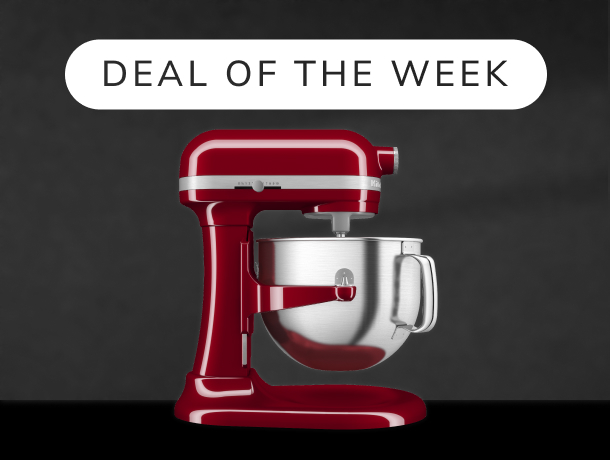 A KitchenAid® stand mixer