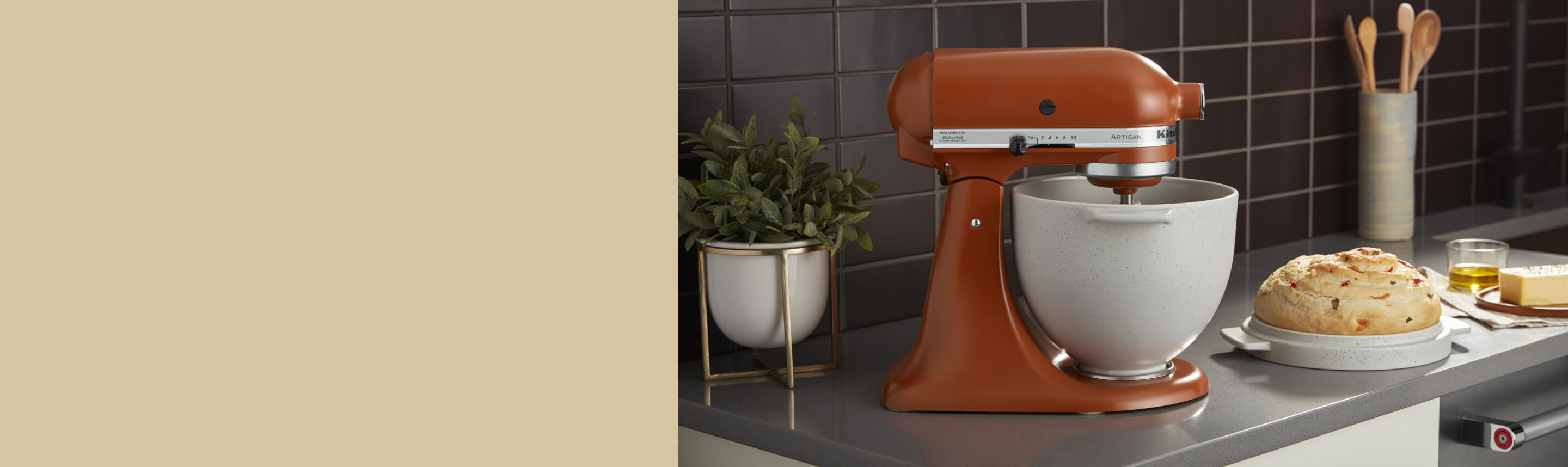 A KitchenAid® bread bowl