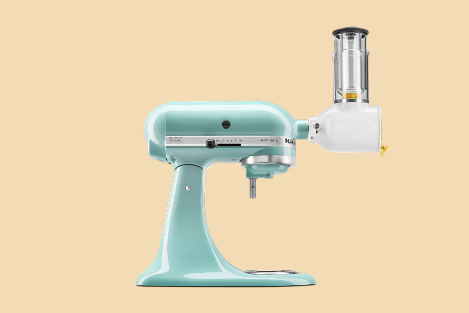 A KitchenAid® stand mixer