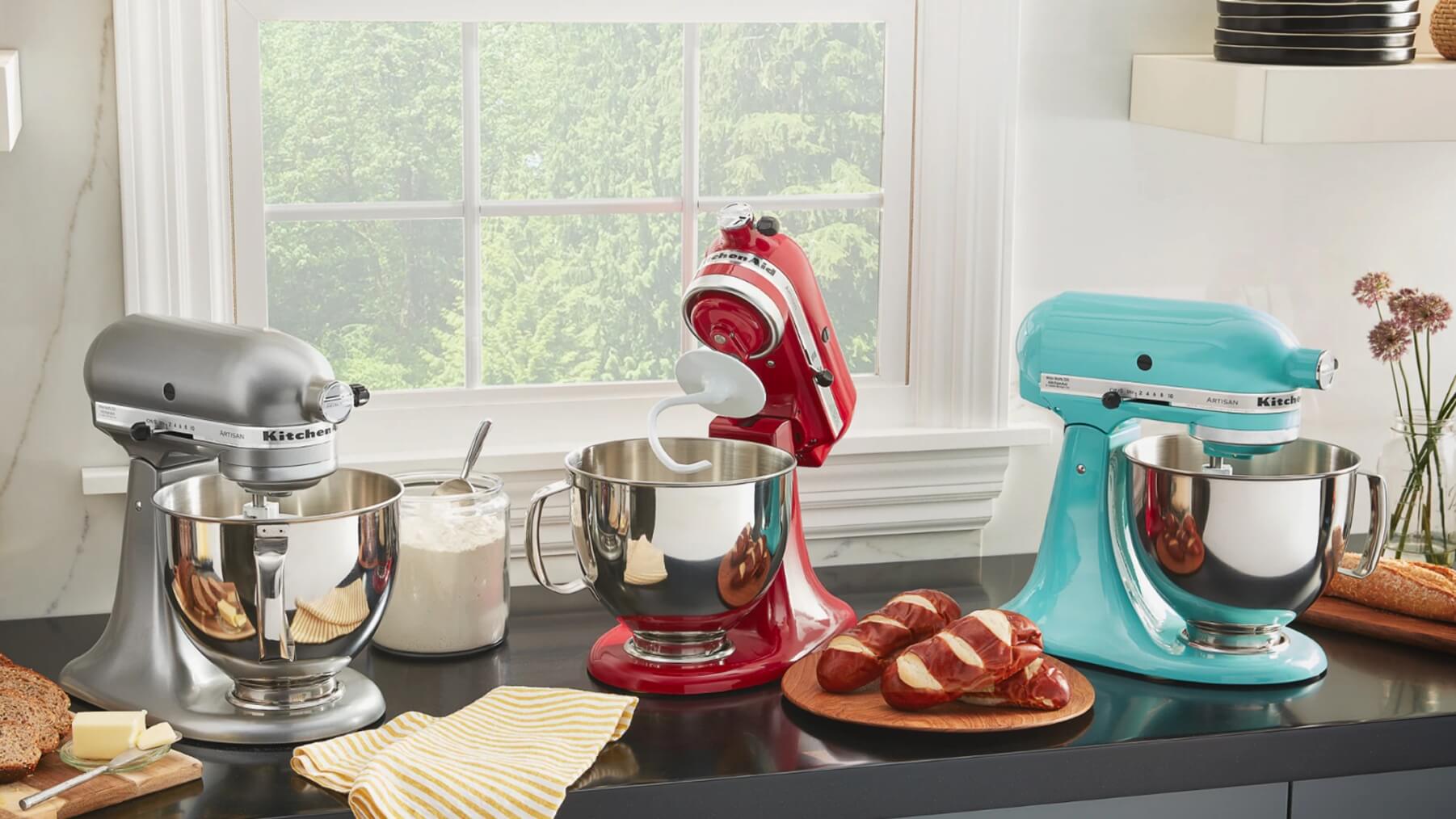 Best KitchenAid mixer colours for your kitchen