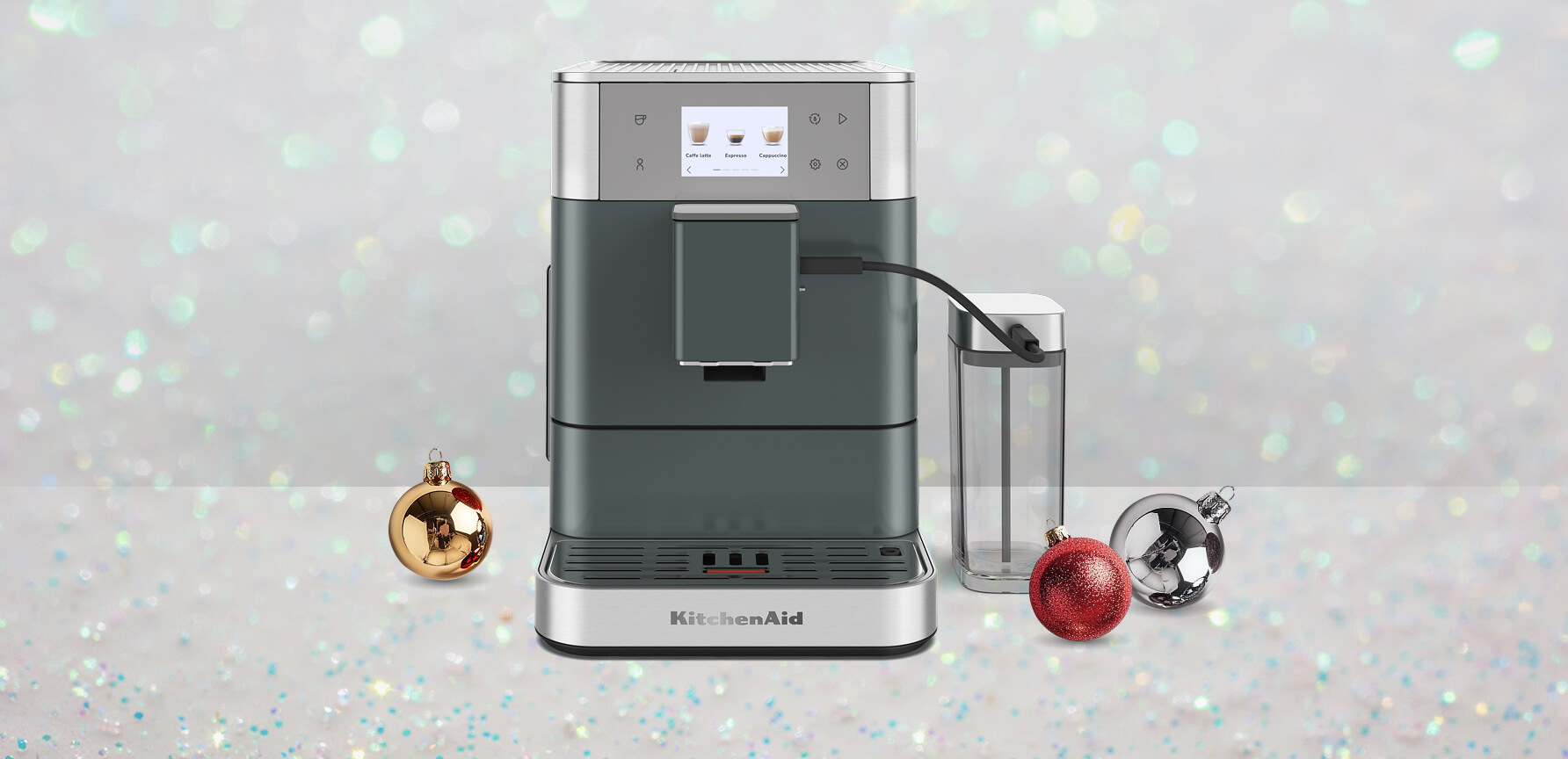 A KitchenAid® espresso machine