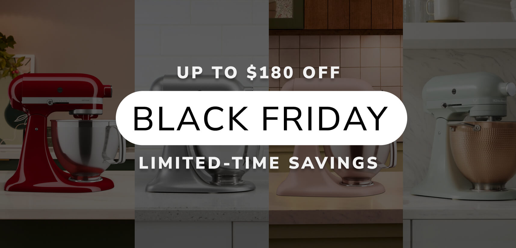 A KitchenAid® Stand Mixer in Porcelain White, surrounded by pastries